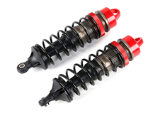 LT plastic front shock absorber assembly (red)  #870391