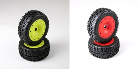 LT-sealed off-road tyre assembly (Universal BAJA 4WD/SLT)  #870012