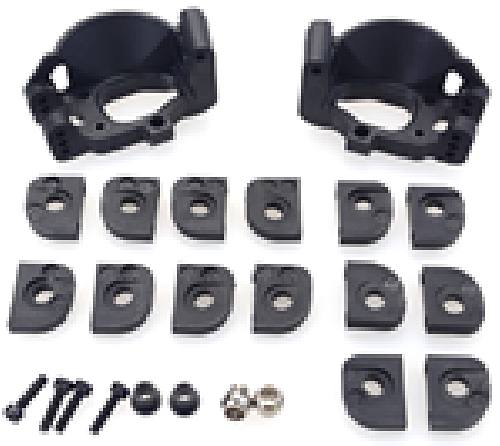 ZD Racing 8037 C-mounts for 9021 Truggy #8037