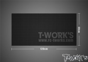 입고완료 TWORKS TT-048-C T-Work의 경량 피트 매트 120 x 60 cm (260g.)