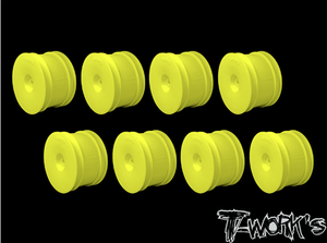 TWORKS TE-218-CY-8 2.2&quot; 12mm Hex Rear Wheels ( For B6.1/B6.2/B64/B74/YZ2/YZ4/ RB7/ZX7/D418/SRX2/SDX4 )