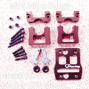[C10296] MY1 Aluminum Center Diff Mount Set(Nitro Buggy)