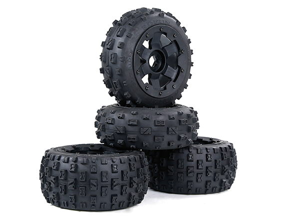 BHAA 5B Generation BW tire assembly(Black Border) #850801